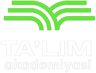 Ta'lim Akademiyasi logotipi.