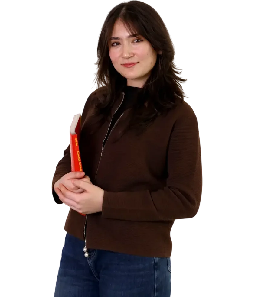 Ingliz tili o'qituvchisi rasmi.